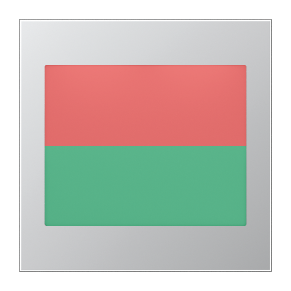 JUNG Крышка LED сигнального света для блока SV539LED алюминий AL2539-2LEDRG