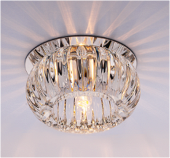 Italmac Ice 220 1 05 светильник декоративный из ограненного стекла, G9