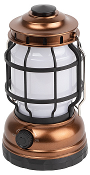 ЭРА Фонарь кемпинговый светодиодный KB-801 "Факел" на батарейках 2 режима (холодный + пламя)