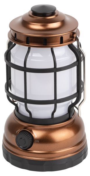 ЭРА Фонарь кемпинговый светодиодный KB-801 "Факел" на батарейках 2 режима (холодный + пламя)