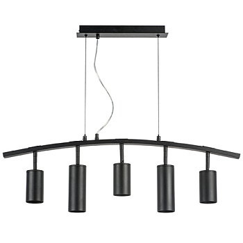 Lightstar LR735373872 Люстра RULLO 5х50W GU10 ЧЕРНЫЙ (571735+214437-3+214487-2), шт