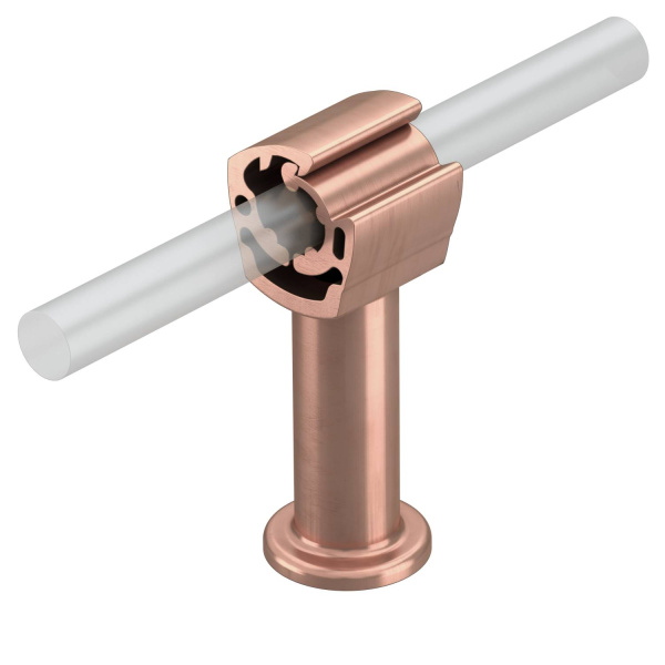 OBO Bettermann Универсальный держатель для круглых проводников 8-10 мм, мон.высота 55 мм, полиамид, медный цвет 5207762