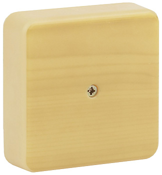 ЭРА BS-P-75-75-20 Коробка распаячная 75х75х20 (без клеммы) сосна IP40