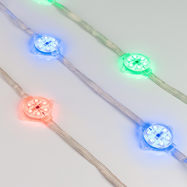 Купить Arlight Флэш-модуль VISOR-SPI-D40-6LED-24V RGB (IP68 Пластик, 3 года) 027220