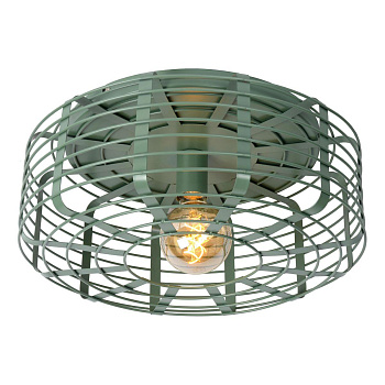 Lucide MELOPEE Светильник потолочный Ø 45 cm 1xE27 Turquoise 45148/45/37