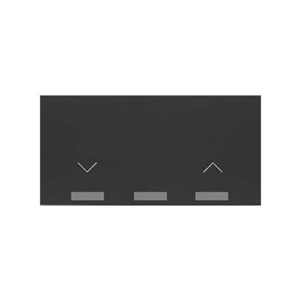 Simon 100 Черный матовый Клавиша выключателя жалюзи 10001080-238