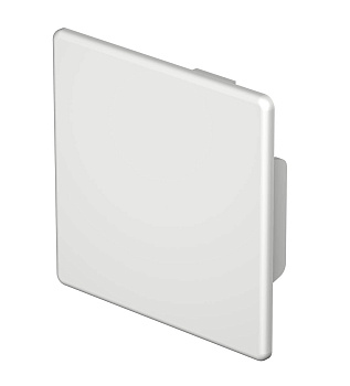 OBO Bettermann Заглушка торцевая кабель-канала WDK 60x60 мм, ПВХ, светло-серый RAL7035 6183808