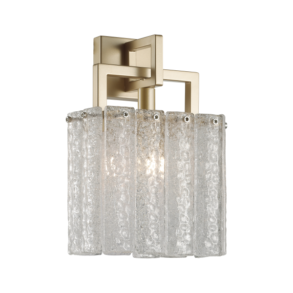 Купить Odeon Light 4976/1W HALL ODL22 377 матов.золотой/стекло Бра G9 2*40W EDERA