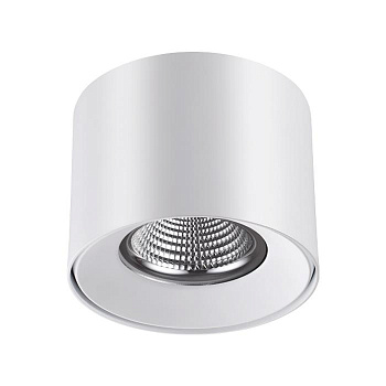 Novotech 357956 NT19 084 белый Накладной светильник IP20 LED 4000К 15W 200-260V RECTE