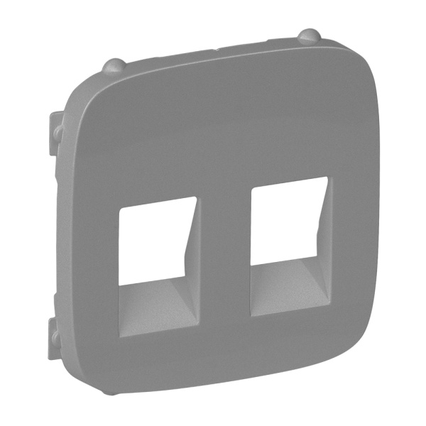 Купить Legrand Valena ALLURE Алюм Накладка 2-ой Аудиорозетки 755377