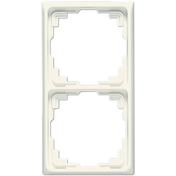 JUNG Рамка для инсталляции в кабельных каналах, 2-кратная слоновая кость CD582KW