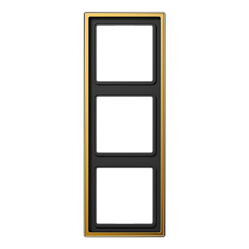 JUNG LS 990 Золото Рамка 3-ая LS983GGO