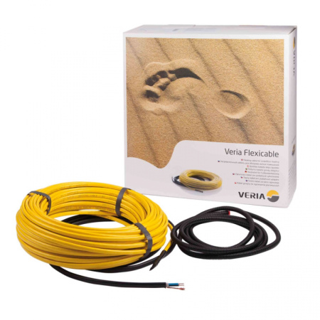 DEVI Нагревательный кабель Veria Flexicable 20 Вт/м 1700 Вт 80 м. двухжильный 189B2014