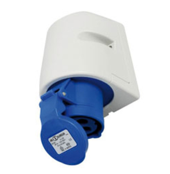 ABL Розетка для монтажа на поверхность 16А, 3Р, 230V, IP44 D31S21