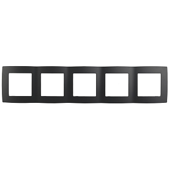 ЭРА 12-5005-05 Антрацит Рамка на 5 постов, 12