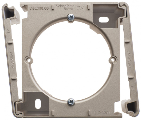 Systeme Electric Glossa Титан Коробка наружного монтажа