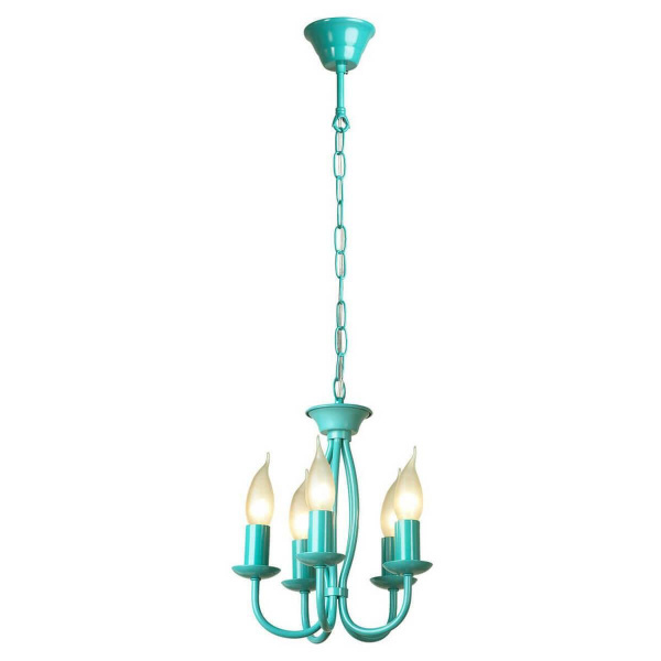 Lussole LGO Металл Синий /  Без плафона Люстра E14 60W LSP-9914