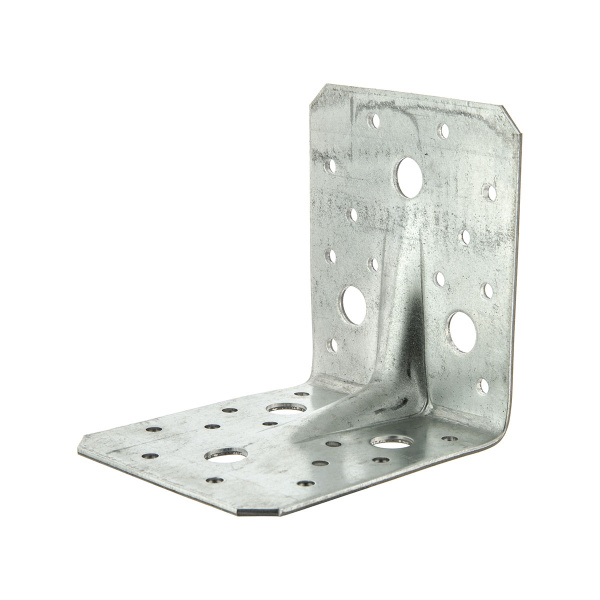 Tech-Krep Уголок крепежный усиленный 90х90х40x2 мм, оцинк. - накл. 126395