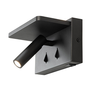 Citilux CL704371 Декарт Черный Светильник настенный