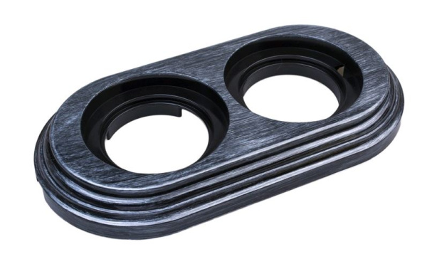 BIRONI Лизетта Пластик Серебряный век  Рамка 2-ая BF1-620-11/PL