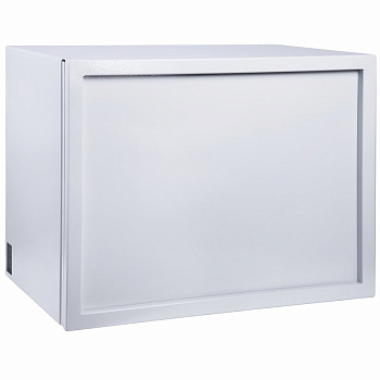 19" Настенный шкаф "АНТИВАНДАЛЬНЫЙ" пенал 9U 600×400×470мм,(ШxГxВ) RAL 7035 Rexant 04-2251