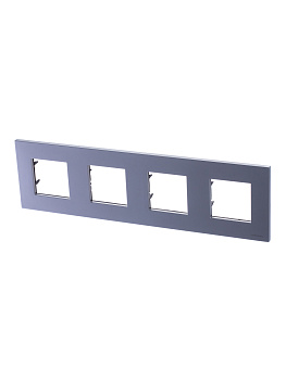 ABB NIE Zenit Бел Рамка 4-я 2+2+2+2 мод 2CLA227400N1101