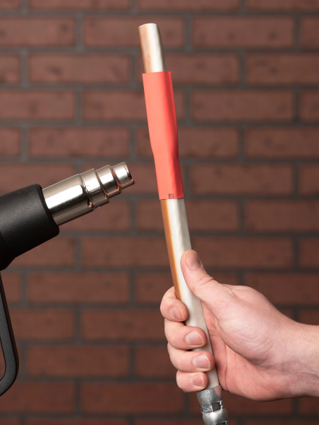 Купить EKF PROxima Термоусаживаемая трубка ТУТ нг 20/10 красная рулон