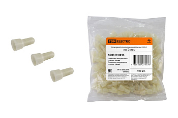 TDM Концевой изолирующий зажим КИЗ-1 (100 шт) SQ0519-0015