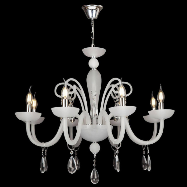 Купить Maytoni Neoclassic Cecilia Матовый Белый Люстра E14 40W DIA011PL-08W