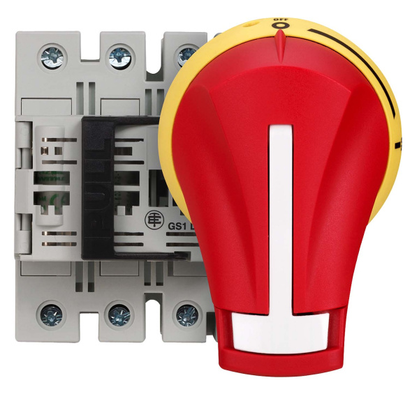 Купить SE Ручки для фронтальных выносных рукояток IP65, красный/желтый (GS2AH520)