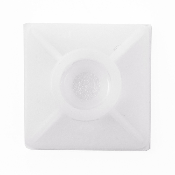 Купить DKC Монтажная база двойная самоклеящаяся, белая, 19х19