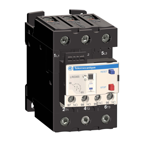 SE Contactors D Telemecanique Тепловое реле с блоком Everlink 48-65A Class 10A LRD365 Купить SE Contactors D Telemecanique Тепловое реле с блоком Everlink 48-65A Class 10A LRD365