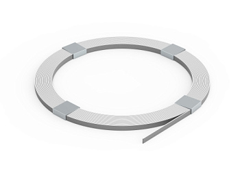 DKC Полоса 40х5 мм, горячеоцинкованная сталь