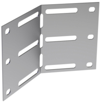 DKC Регулируемый горизонтальный соединитель внутренний H 150 мм, горячий цинк