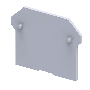 КЭАЗ Крышка концевая для клеммы проходной OptiClip EP2,5/4UN-серый