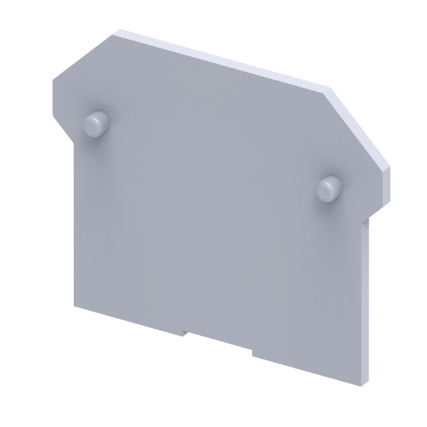 КЭАЗ Крышка концевая для клеммы проходной OptiClip EP2,5/4UN-серый