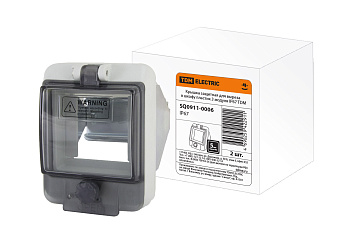 TDM Крышка защитная для выреза в шкафу пластик 3 модуля IP67 SQ0911-0006