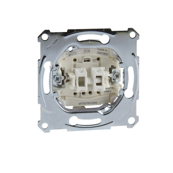 SE Merten Механизм QuickFlex Выключателя жалюзийного кнопочного MTN3755-0000