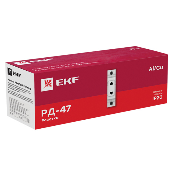 Купить EKF PROxima Розетка РД-47 240В