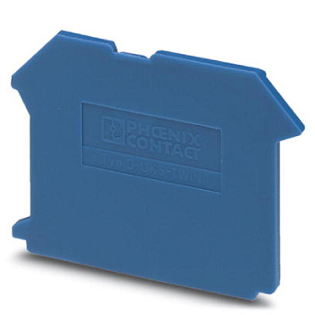 Phoenix Contact Концевая крышка D-UK  5-TWIN BU 1923050