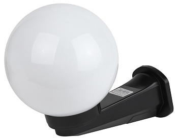 ЭРА НБУ 01-60-201 Светильник садово-парковый, шар опал с настенным крепежом D=200 mm