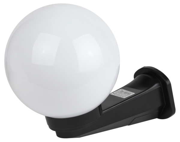 ЭРА НБУ 01-60-201 Светильник садово-парковый, шар опал с настенным крепежом D=200 mm