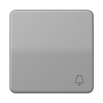 JUNG CD 500/CD plus Серая Клавиша 1-ая с символом ЗВОНОК CD590KGR