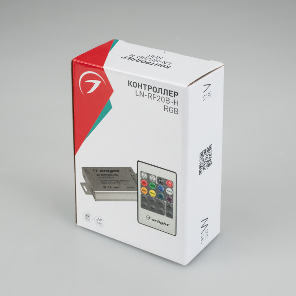 Купить Arlight Контроллер LN-RF20B-H (12-24V,180-360W, ПДУ 20кн) (IP20 Металл, 1 год) 016499
