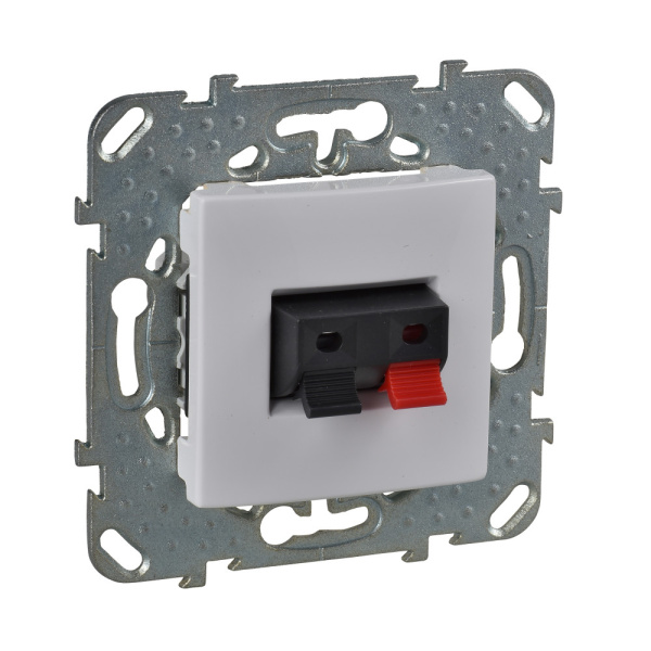 SE Unica Белый АудиоРозетка MGU5.486.18ZD