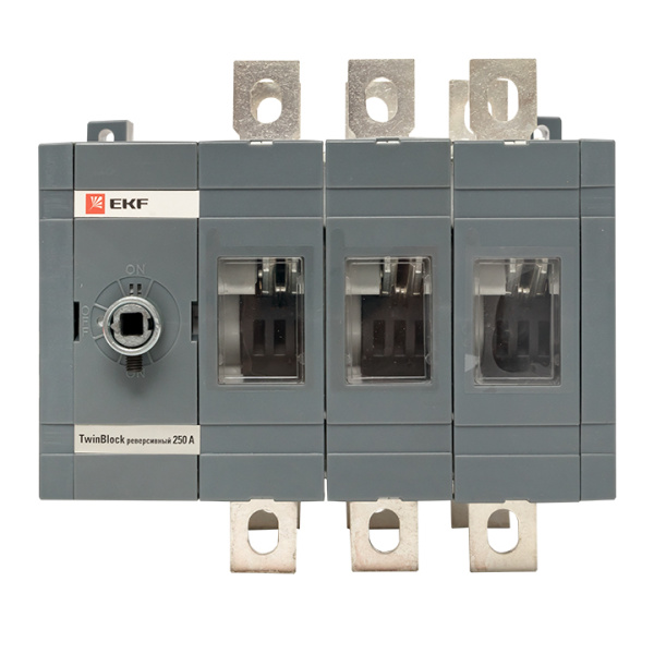Купить EKF PROxima Рубильник 250A 3P реверсивный без рукоятки управления TwinBlock