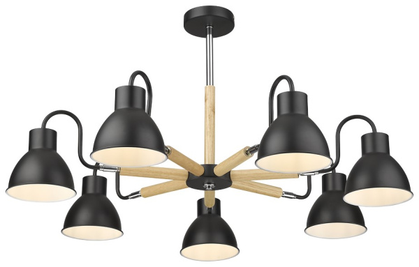 Velante 230-023-07, Светильник потолочный E27,7x40W