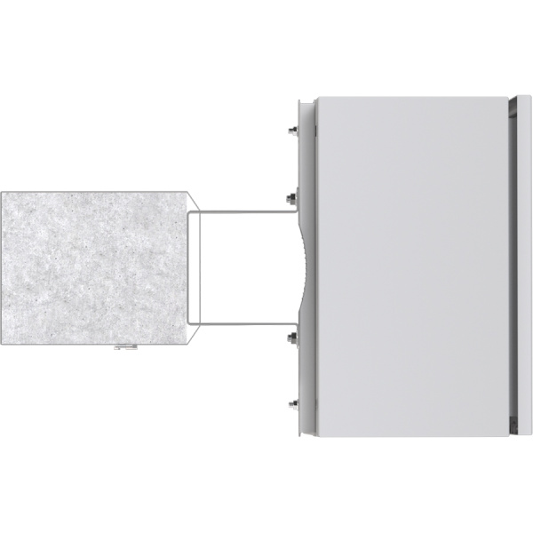 Купить EKF Basic Кронштейн для удаления шкафа от столба на 150 мм.