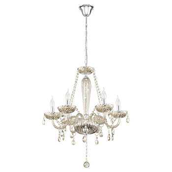 Eglo Люстра BASILANO, 6х40W (Е14), ?720, H1300, стекло/коньяк 39092 Eglo Люстра BASILANO, 6х40W (Е14), ?720, H1300, стекло/коньяк 39092