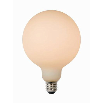 Lucide G125 Лампа накаливания Ø 12,5 cm LED Dim. E27 1x8W 2700K 3 StepDim Opal 49067/08/61